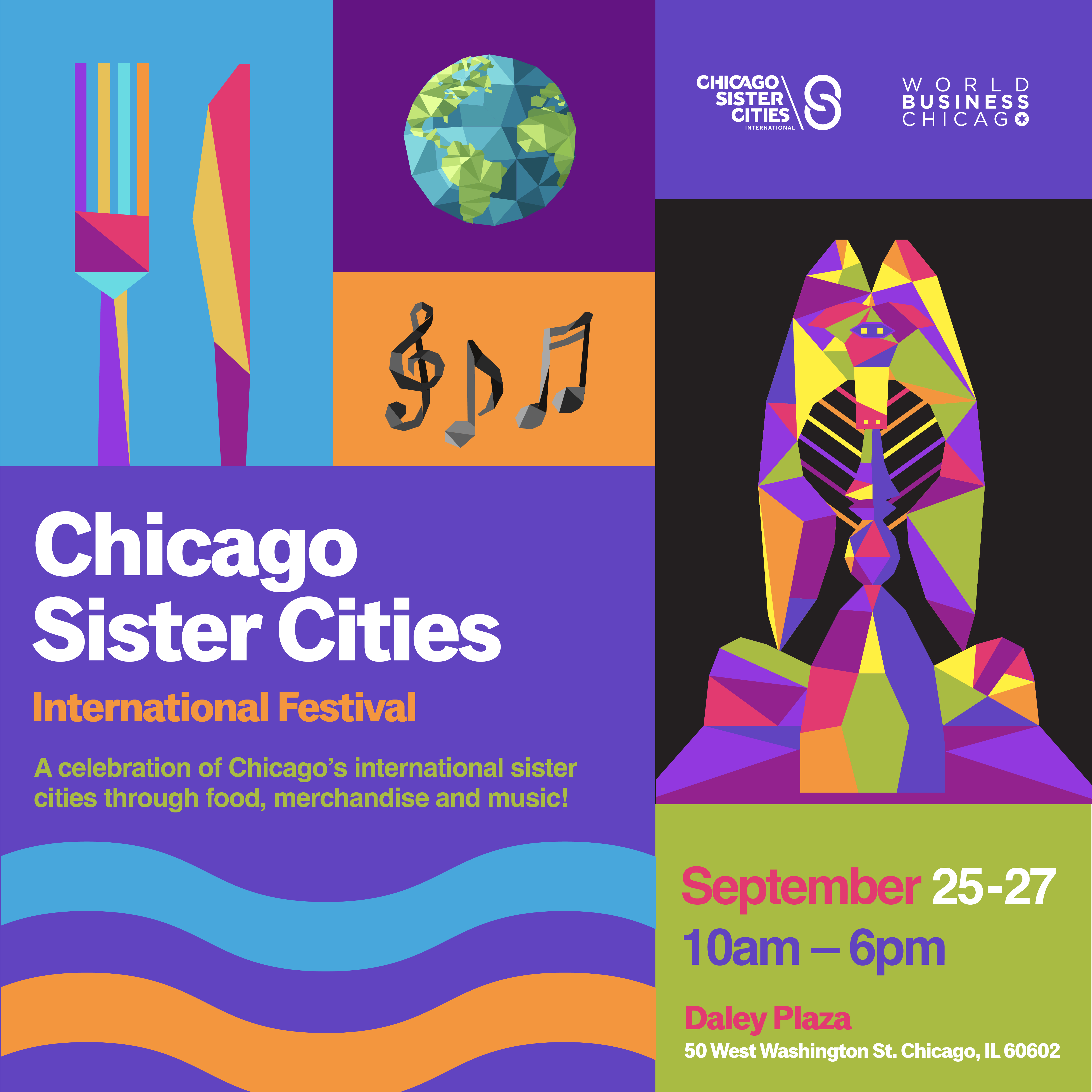 Save the Date Chicago Sister Cities International Festival